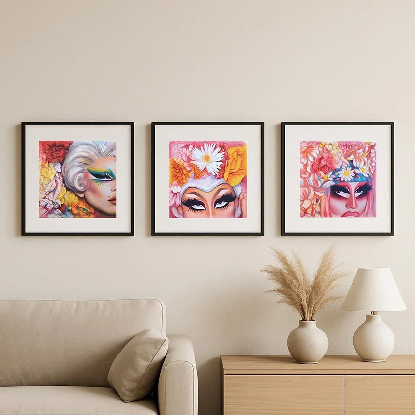 Floral Series (Aquaria, Kim Chi & Trixie Mattel II)