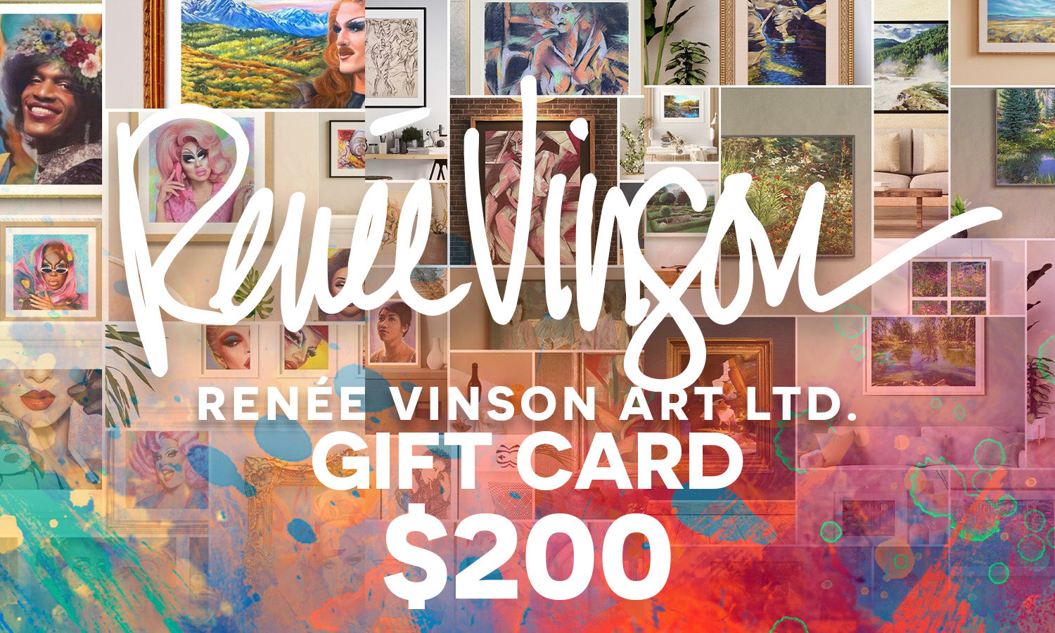 Renée Vinson Art Gift Card